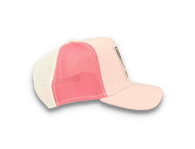 Goorin Trucker Cap  Smile More Pink