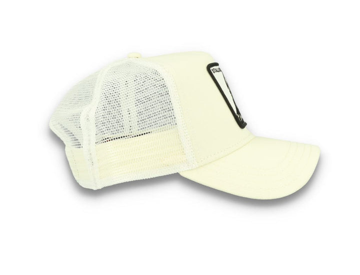 Goorin Trucker Cap The Stallion White - LOKK