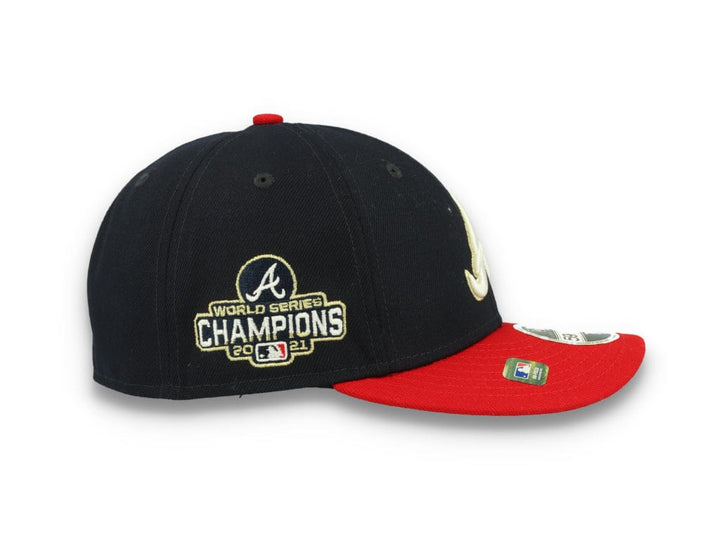 59FIFTY Low Profile Gold Atlanta Braves - LOKK