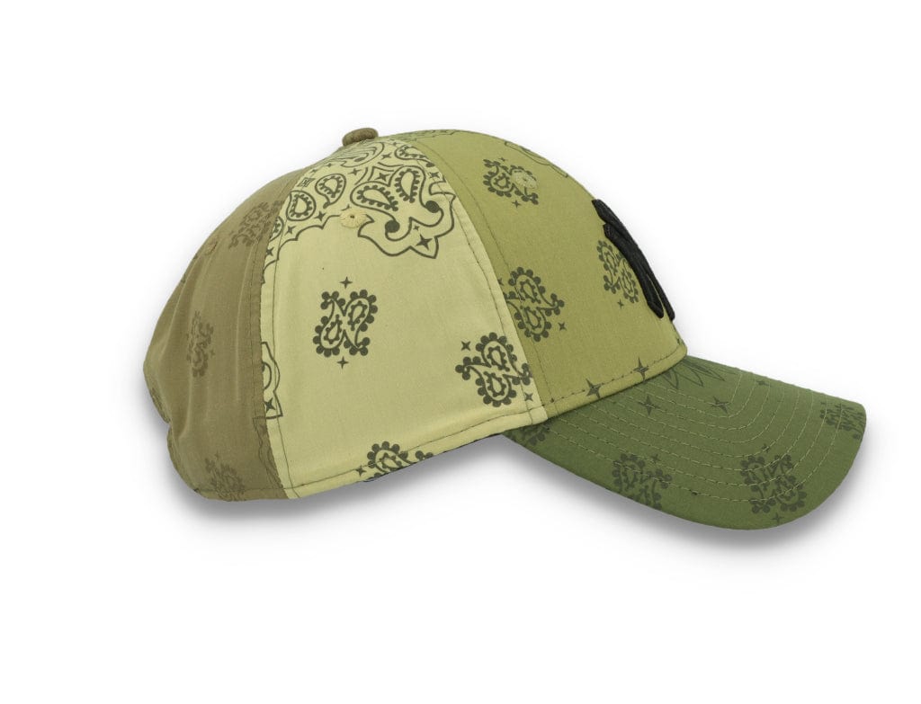 9FORTY Paisley Print NY Yankees Olive - LOKK