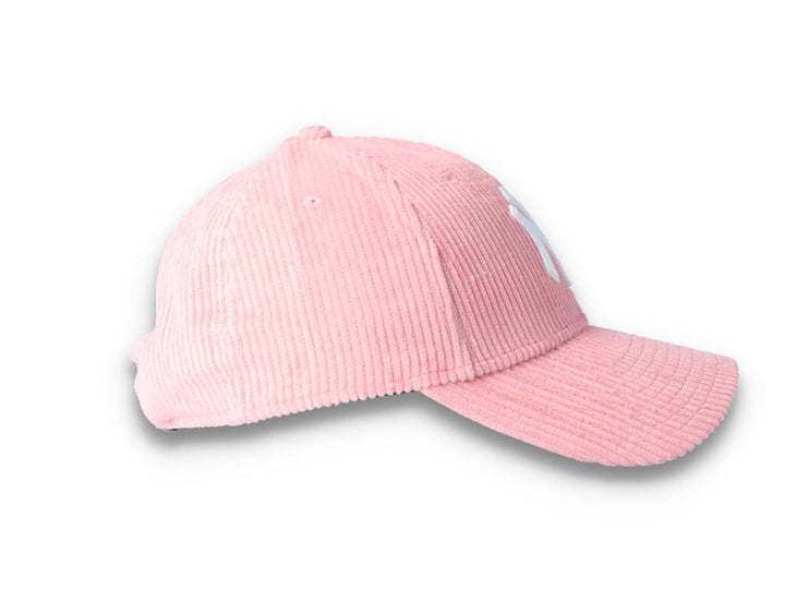 Dame Cap NY Yankees Pink Fashion Cord 9FORTY Womens - LOKK