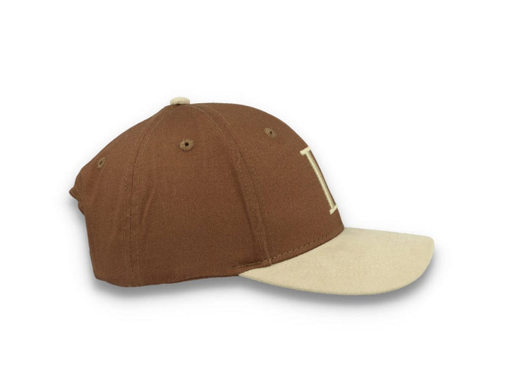 Baseball Cap Suede II Mountain Grey/Dark Sand - LOKK