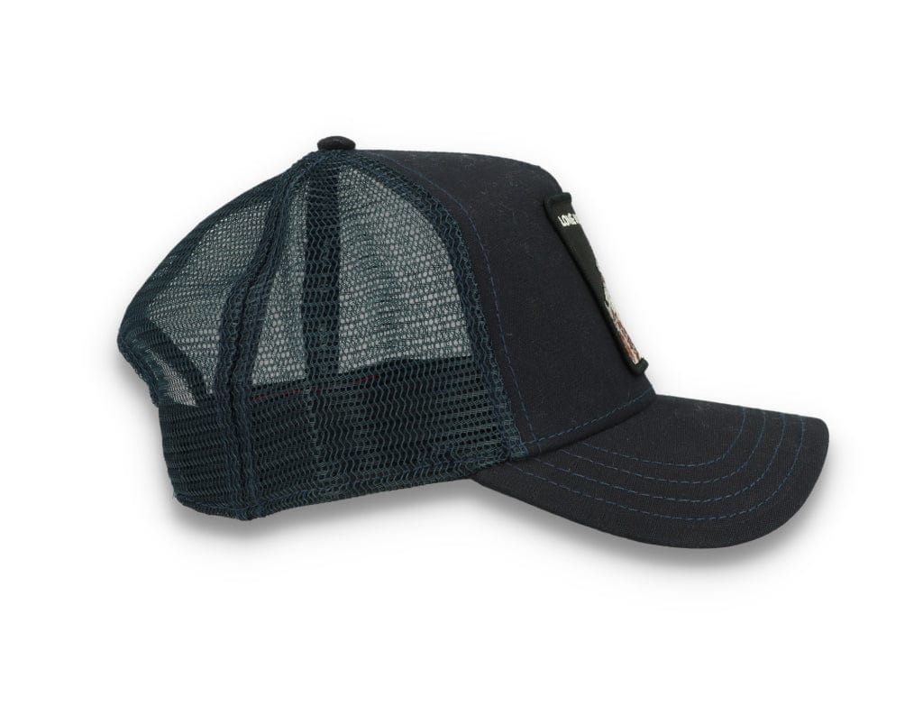 Goorin Trucker Cap The Lone Wolf Navy