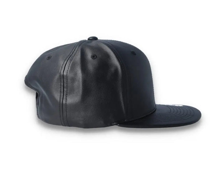 Yupoong Snapback Full Leather 6089FL Black - LOKK