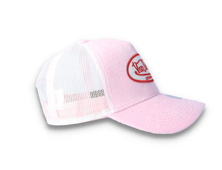 Von Dutch Trucker Cap Velvet Rose/White - LOKK