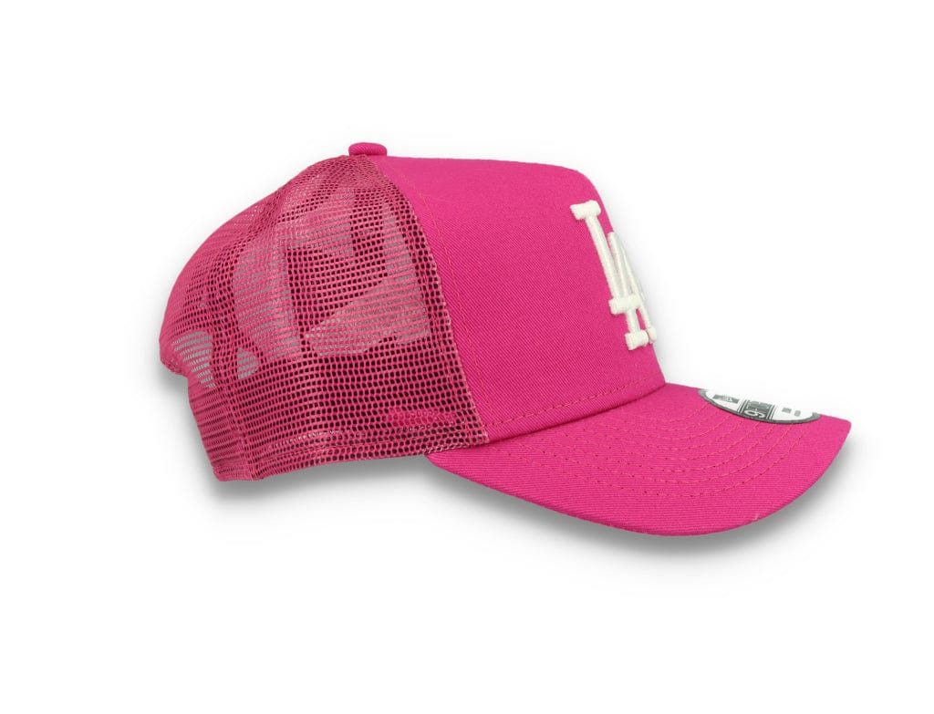 Kids Trucker Cap Tonal Mesh LA Dodgers Pink