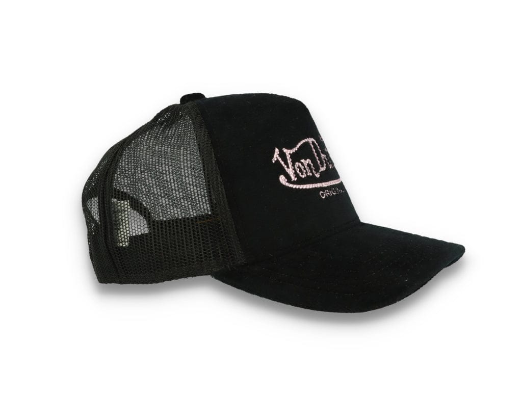 Von Dutch Trucker Cap Miami Velvet Black/Black - LOKK