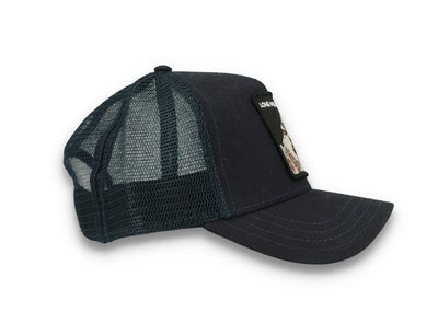 Goorin Trucker Cap The Lone Wolf Navy