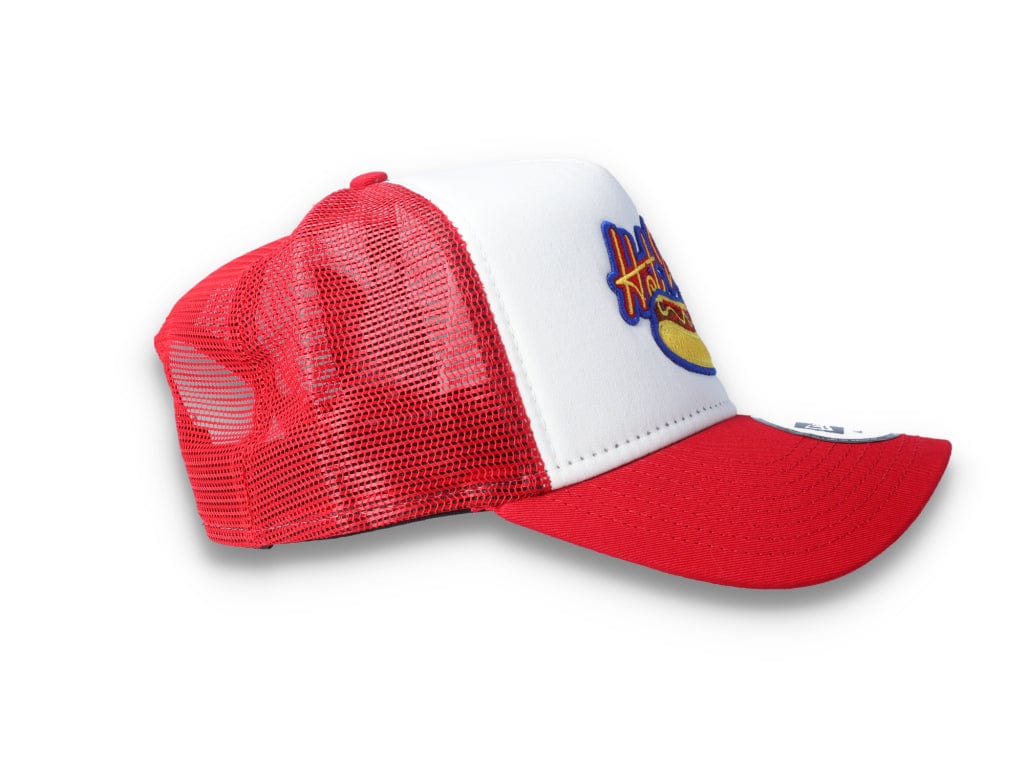 Trucker Cap Red Minor League Reading Fighting Phils 9FORTY A-Frame Trucker - LOKK