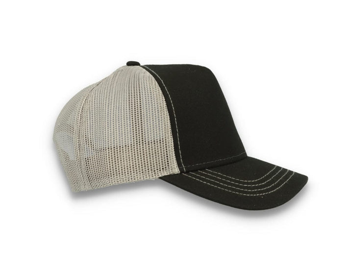 Trucker Cap Black/Grey Atlantis Rapper Canvas - LOKK