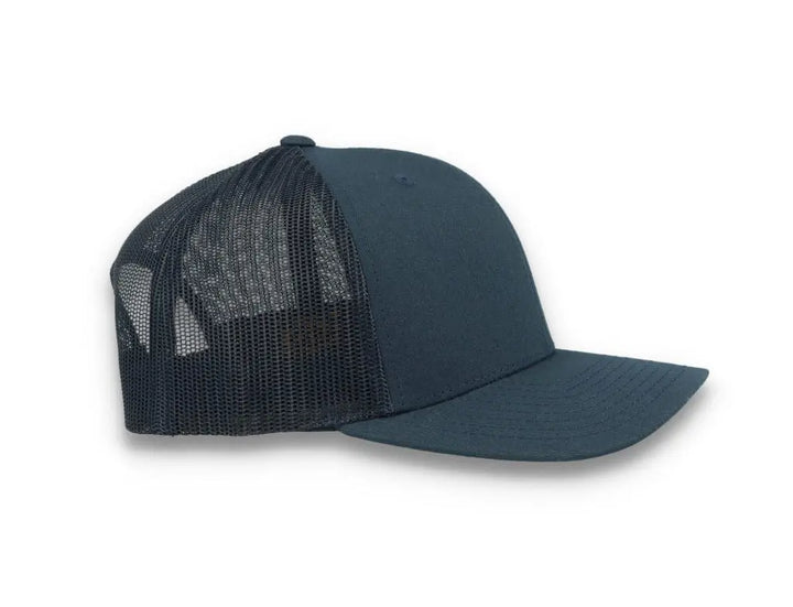 Navy Trucker Cap Retro - Yupoong 6606 - LOKK