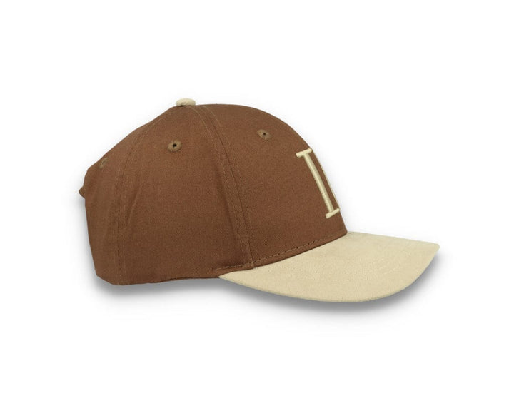 Baseball Cap Suede II Mountain Grey/Dark Sand - LOKK