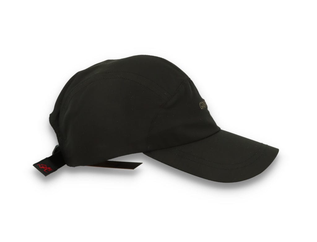 Light Ripstop Strap Cap Black