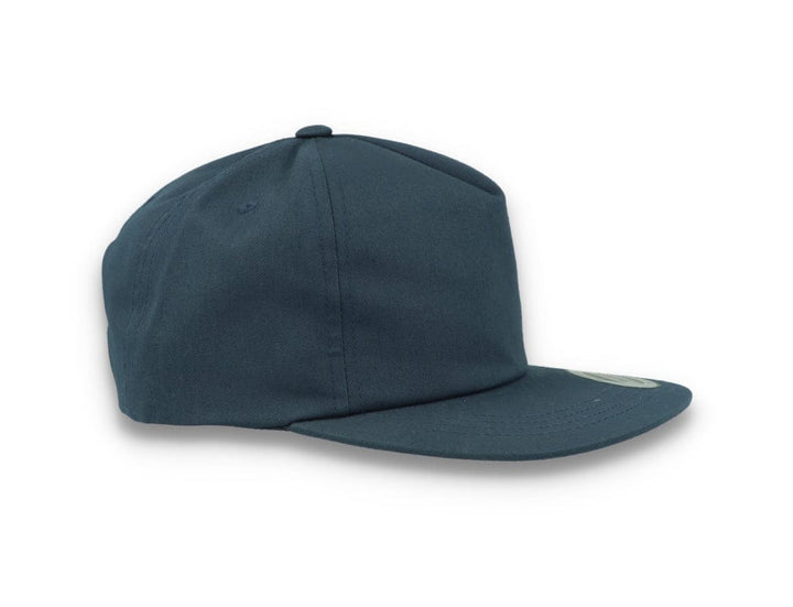 Yupoong 6502 Unstructured 5-Panel Snapback Cap Navy - LOKK
