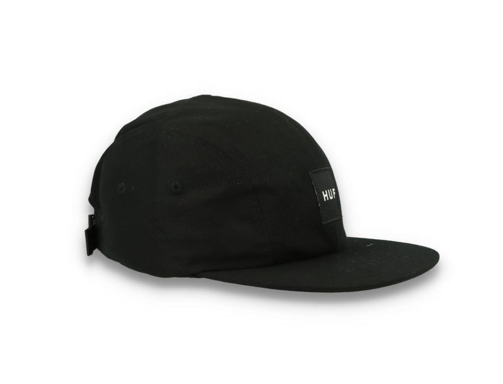 Cap 5-Panel Sort HUF Essential Box Logo Volley Black - LOKK