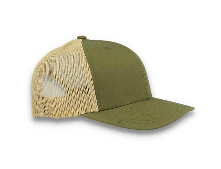 Flexfit 6606T Retro Trucker Moss Green/Khaki - LOKK