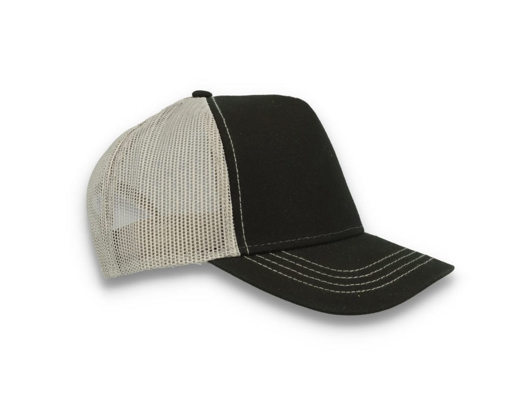 Trucker Cap Black/Grey Atlantis Rapper Canvas - LOKK