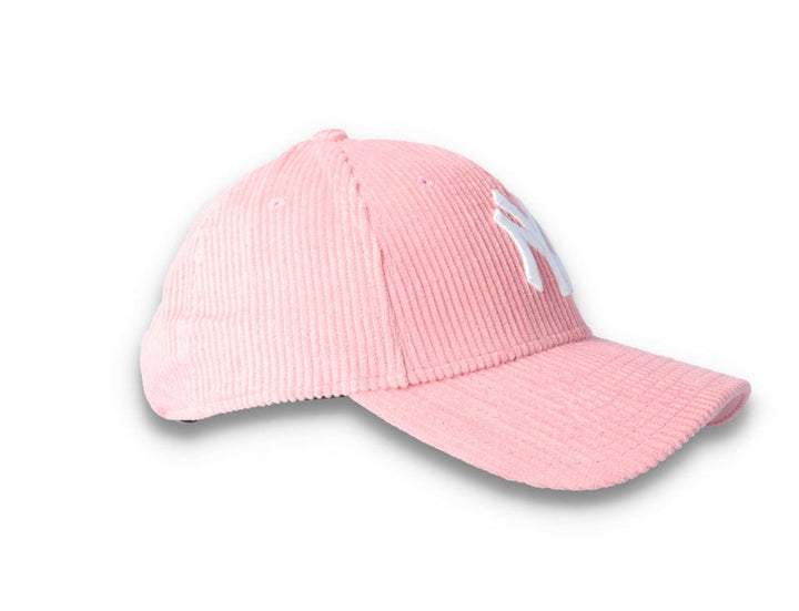 Dame Cap NY Yankees Pink Fashion Cord 9FORTY Womens - LOKK