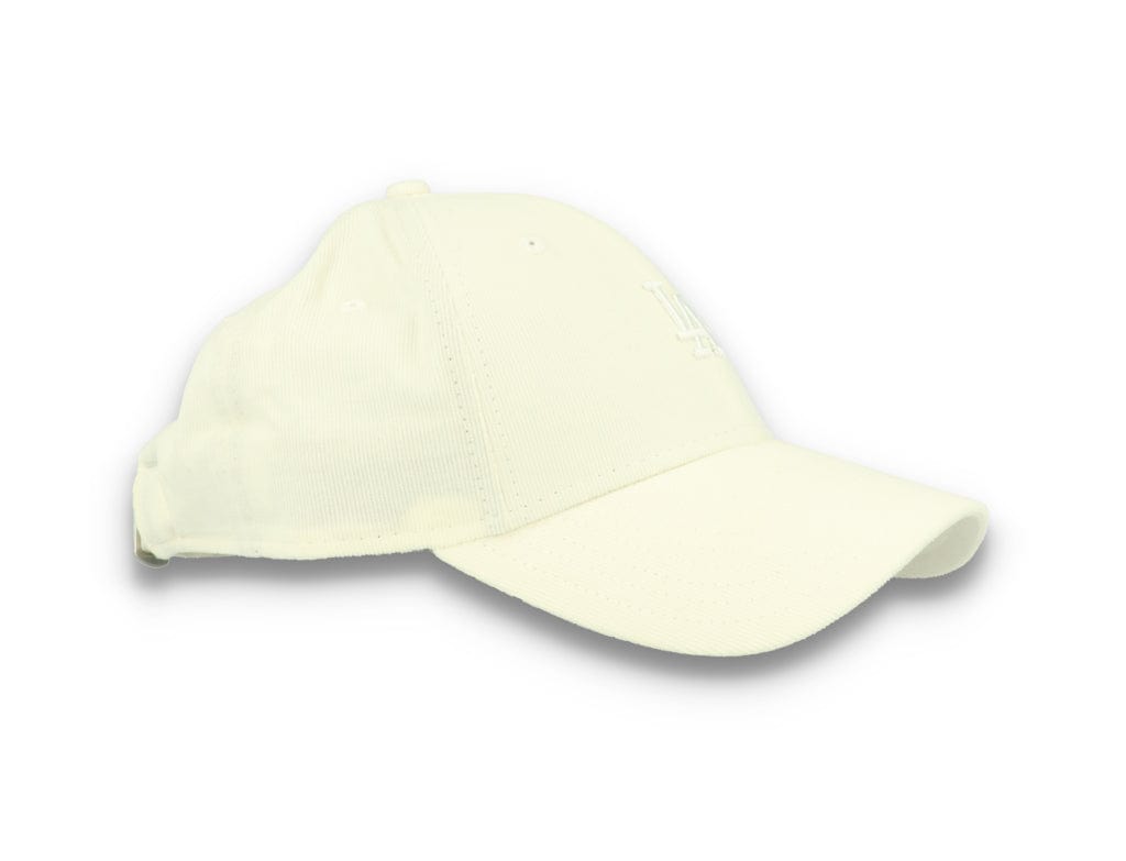 9FORTY Womens Mini Cord Logo Los Angeles Dodgers Beige - LOKK