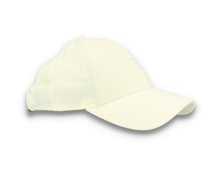 9FORTY Womens Mini Cord Logo Los Angeles Dodgers Beige - LOKK