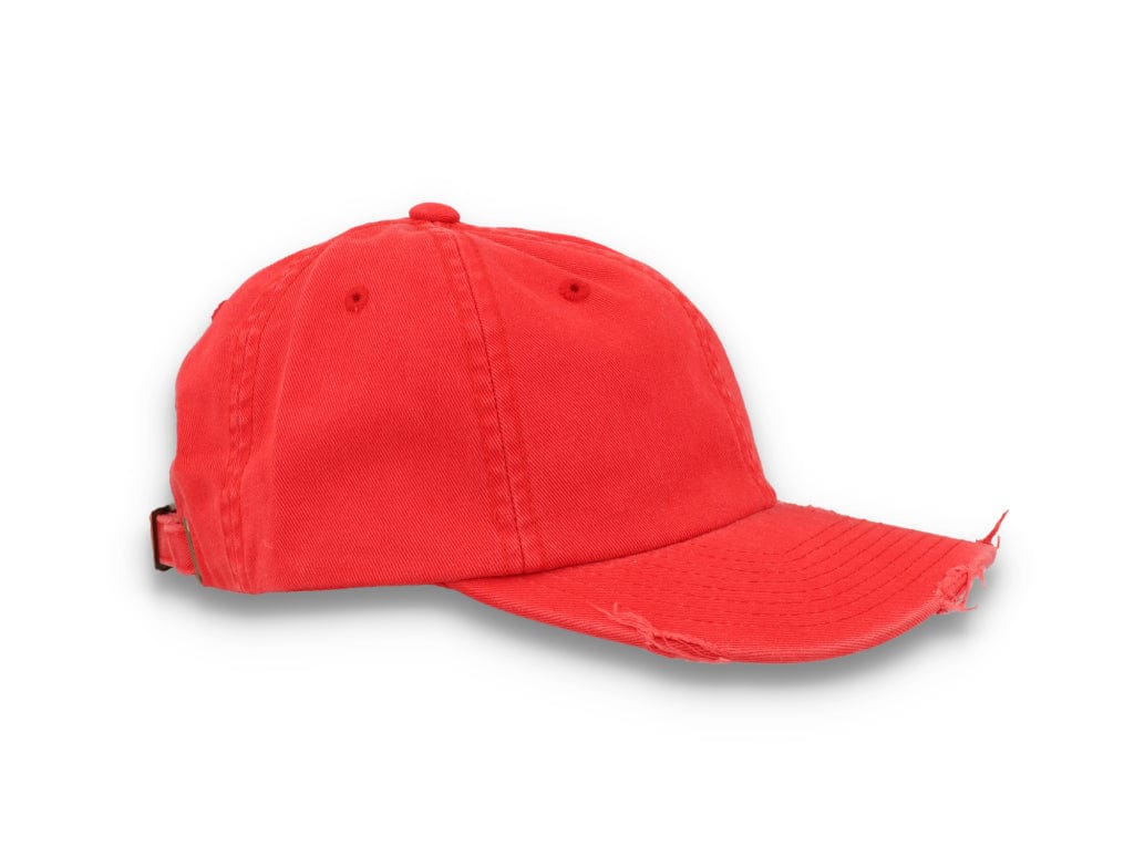 Low Profile Destroyed Cap Red 6245DC - LOKK