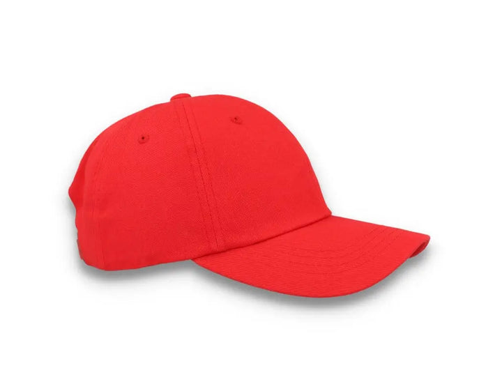 Red Dad Cap Low Profile Cotton Twill - Yupoong 6245CM - LOKK