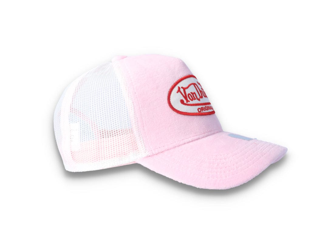 Von Dutch Trucker Cap Velvet Rose/White - LOKK