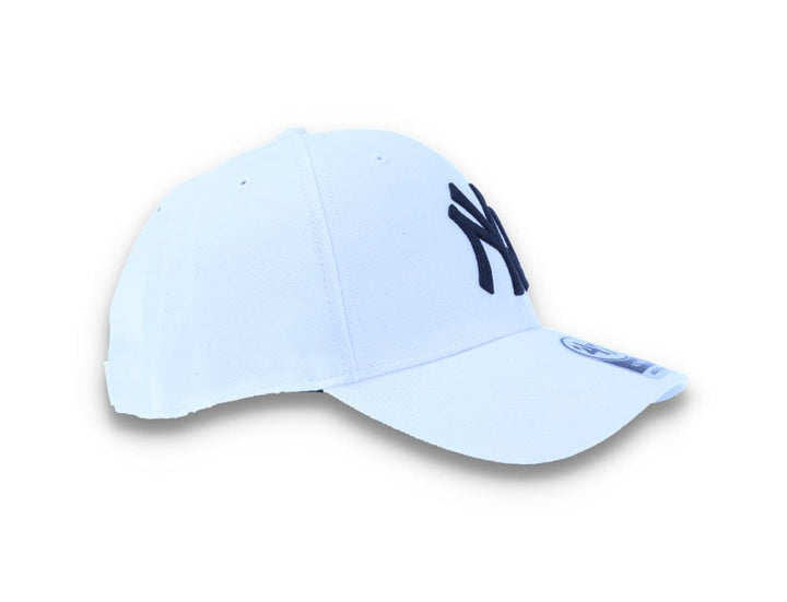 Cap New York Yankees White/Black MLB MVP Wool - LOKK