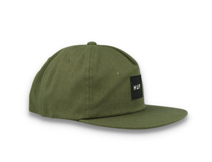 Cap Snapback Essential Unstructured Box Loden Green - LOKK
