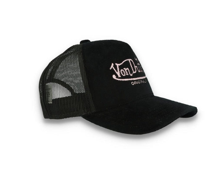 Von Dutch Trucker Cap Miami Velvet Black/Black - LOKK