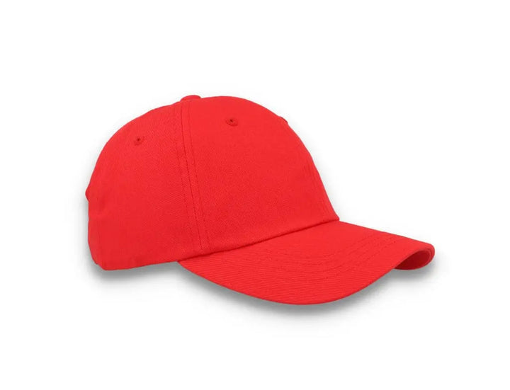 Red Dad Cap Low Profile Cotton Twill - Yupoong 6245CM - LOKK