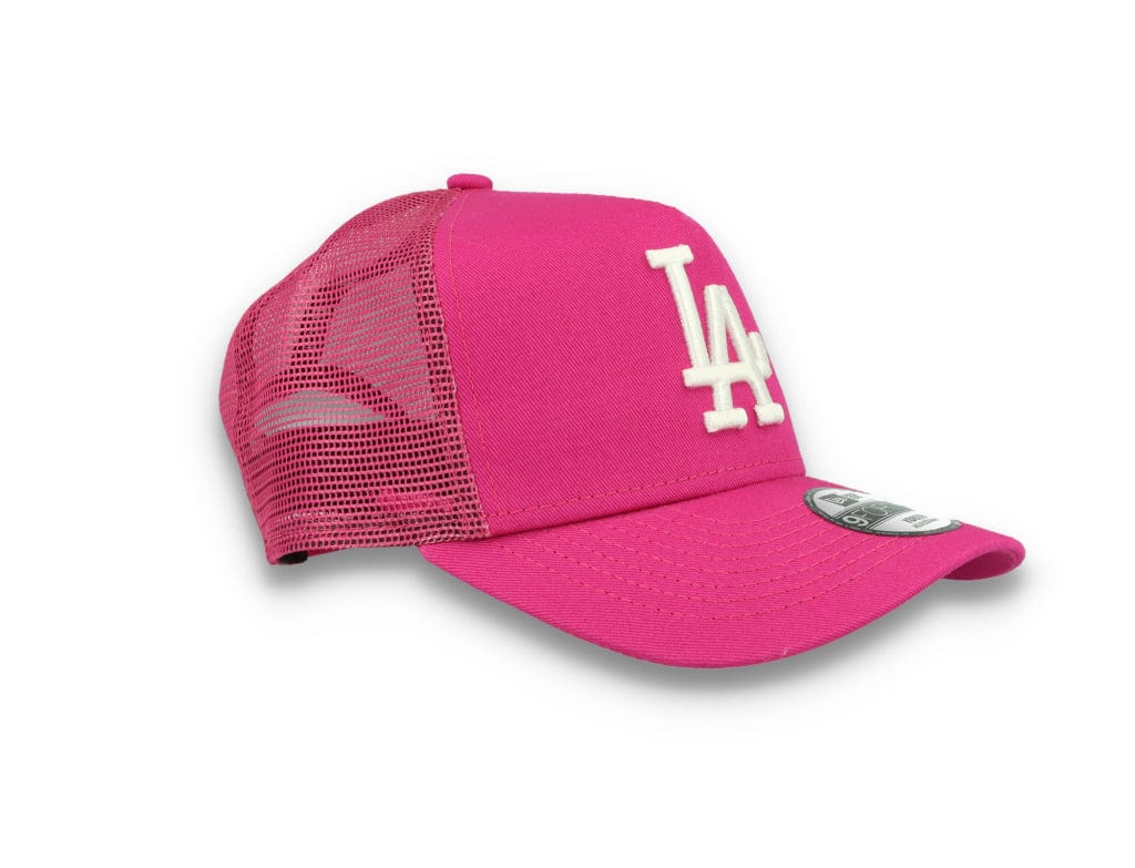 Kids Trucker Cap Tonal Mesh LA Dodgers Pink - LOKK