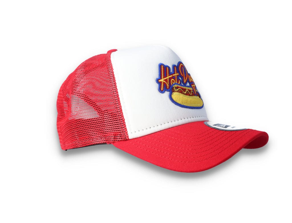 Trucker Cap Red Minor League Reading Fighting Phils 9FORTY A-Frame Trucker - LOKK