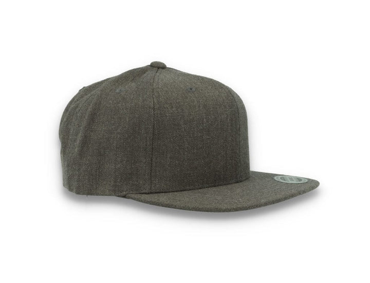 Dark Heather Grey/Dark Grey Snapback Cap - Yupoong 6089M - LOKK