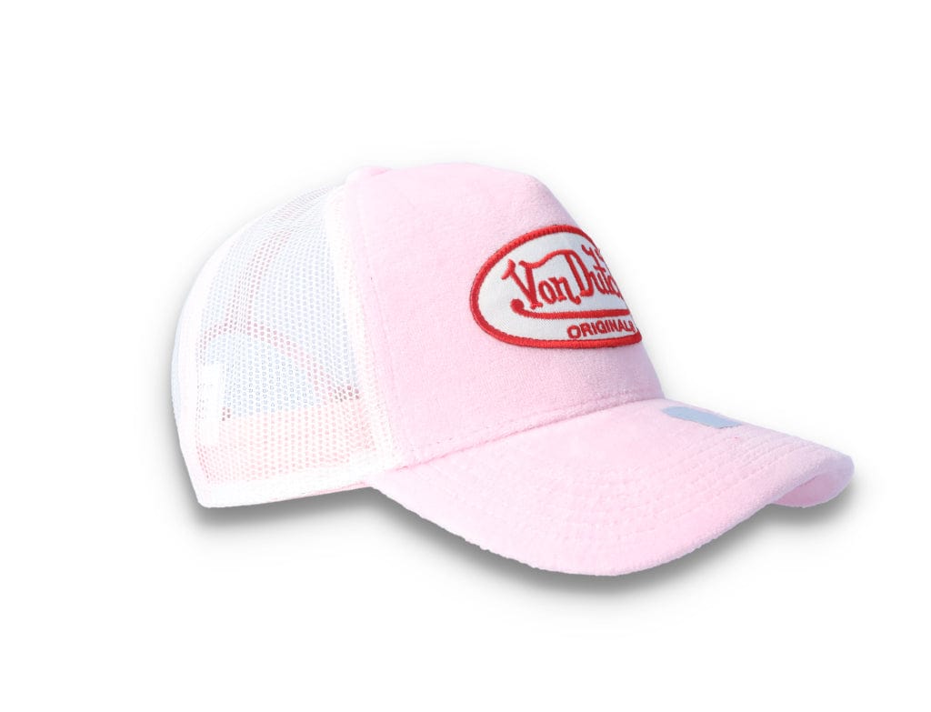 Von Dutch Trucker Cap Velvet Rose/White - LOKK