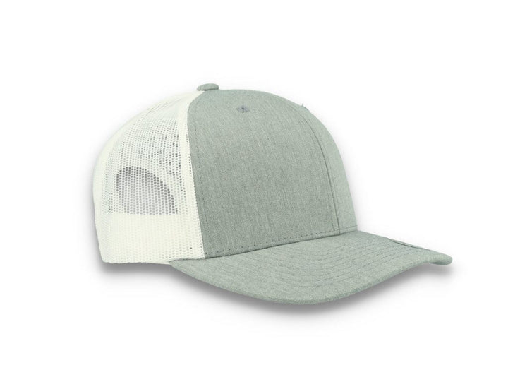 Flexfit 6606T Retro Trucker Heather Grey/White - LOKK