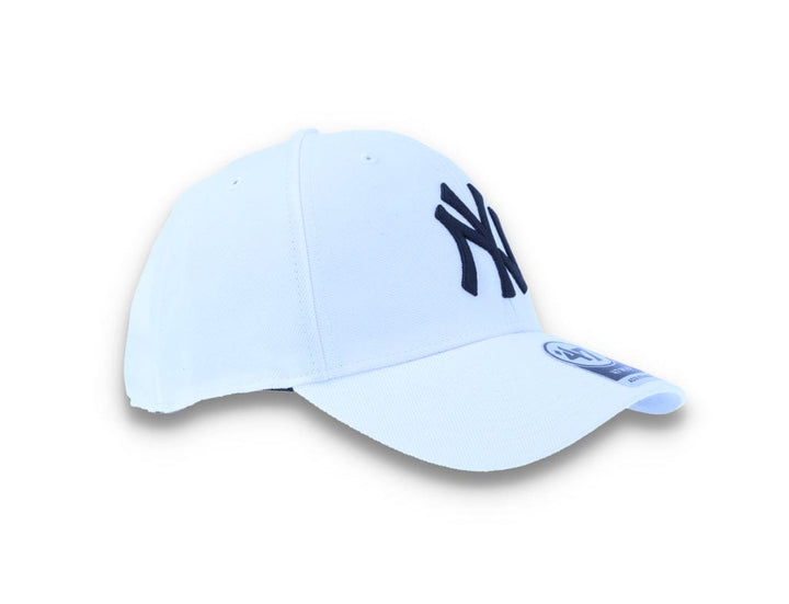 Cap New York Yankees White/Black MLB MVP Wool - LOKK