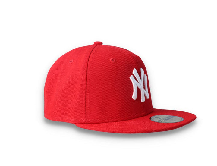 59FIFTY MLB Basic New York Yankees  Scarlet/White - LOKK