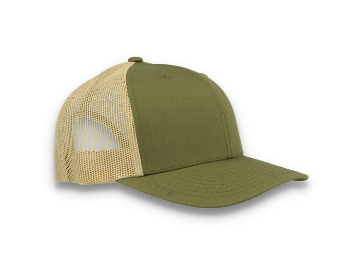 Flexfit 6606T Retro Trucker Moss Green/Khaki - LOKK