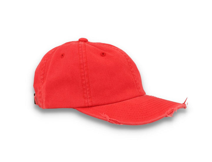 Low Profile Destroyed Cap Red 6245DC - LOKK
