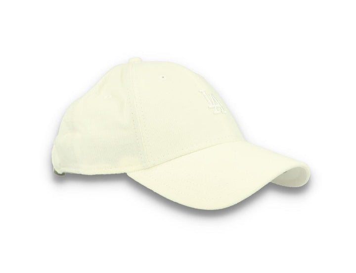 9FORTY Womens Mini Cord Logo Los Angeles Dodgers Beige - LOKK