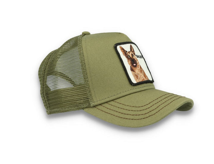 Goorin Trucker Cap The Bad Boy Olive - LOKK