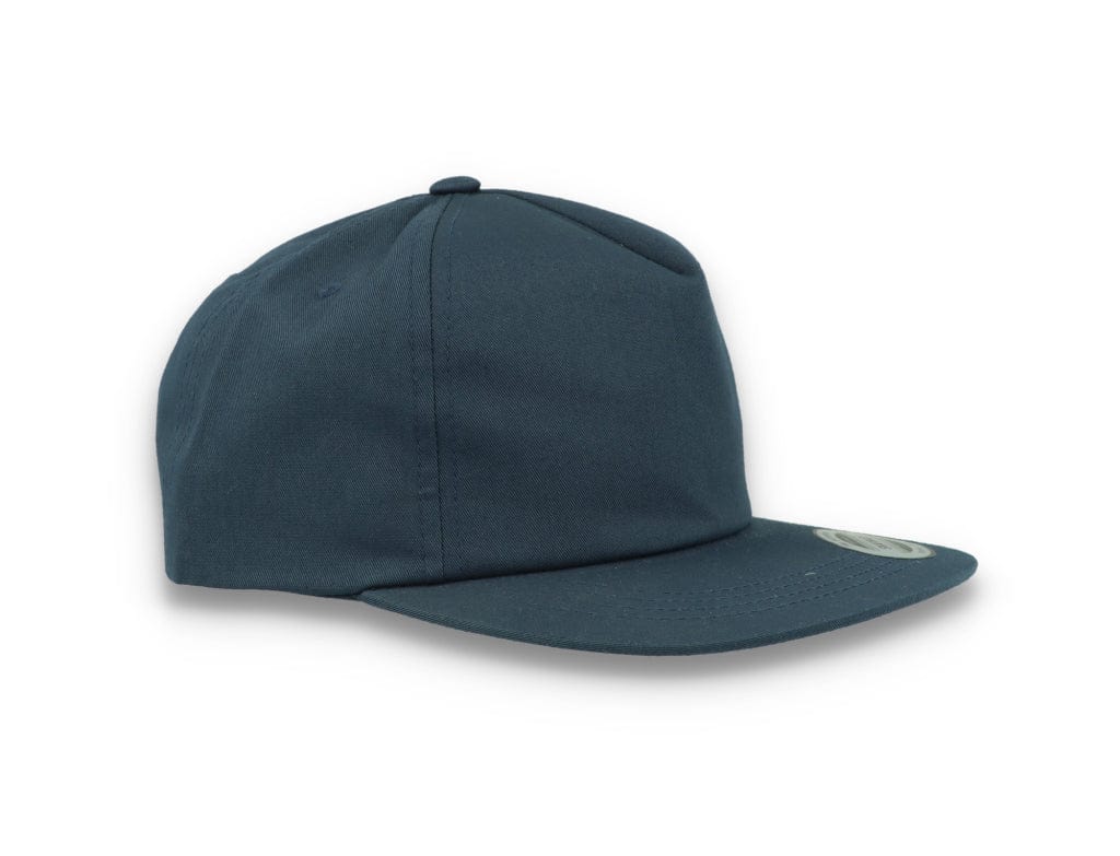 Yupoong 6502 Unstructured 5-Panel Snapback Cap Navy
