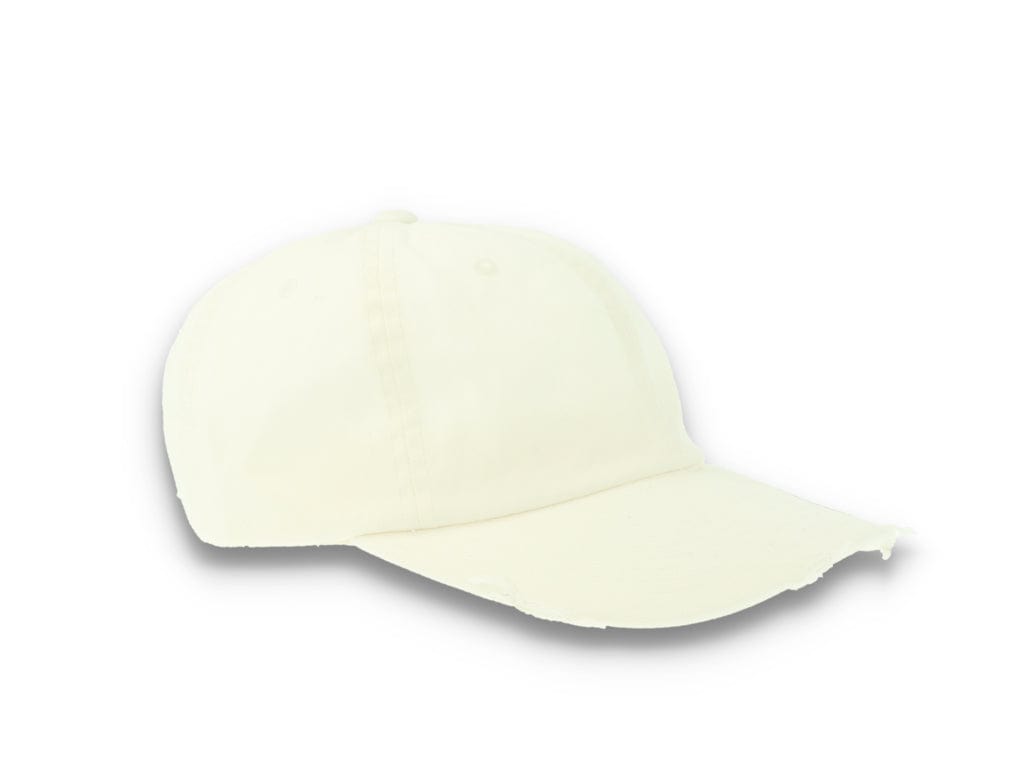 Low Profile Destroyed Cap White 6245DC - LOKK