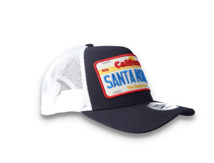 Trucker Cap Navy License Plate 9FORTY A-Frame Trucker - LOKK