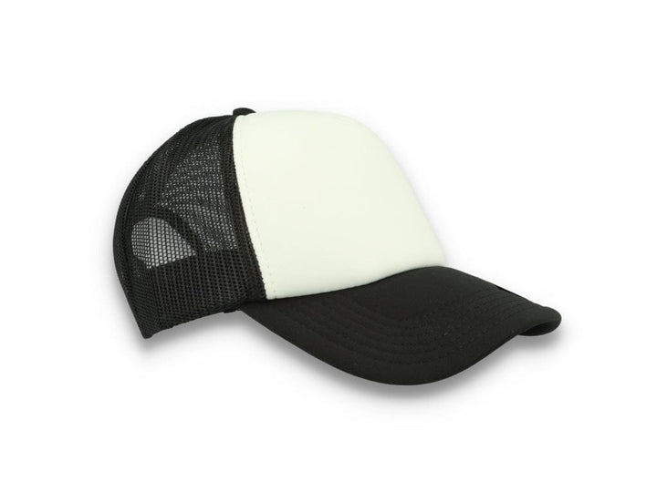 Trucker Cap Black/White Atlantis Rapper Foam - LOKK