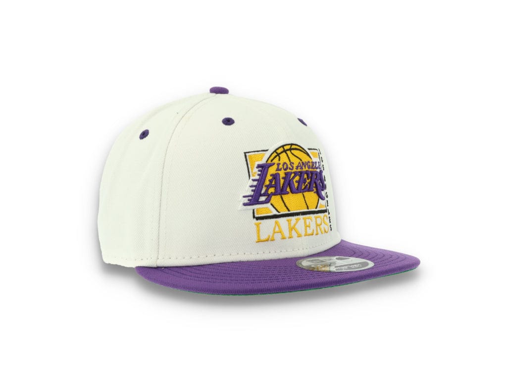 9FIFTY White Crown LA Lakers - LOKK