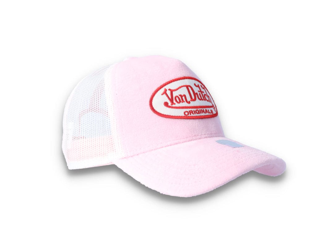 Von Dutch Trucker Cap Velvet Rose/White - LOKK