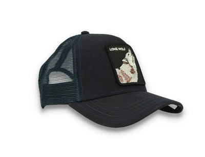 Goorin Trucker Cap The Lone Wolf Navy