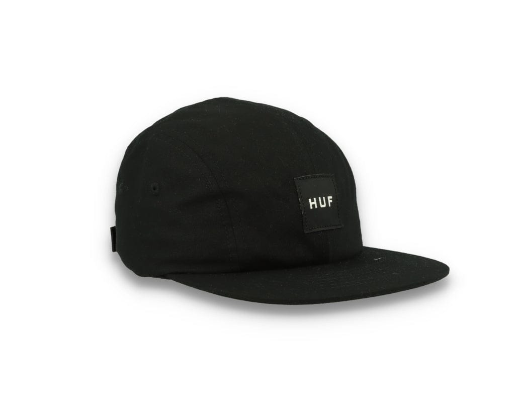 Cap 5-Panel Sort HUF Essential Box Logo Volley Black - LOKK